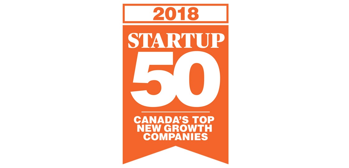Blender Networks Inc. Ranks No. 35 on the 2018 Startup 50 | BlenderNetworks.com/Blog